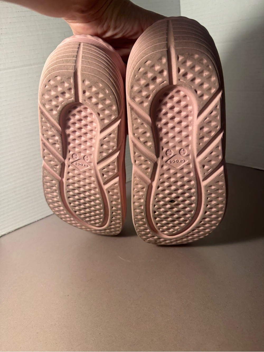 CROCS Grid Clog in Light Pink - Picture 9 of 9